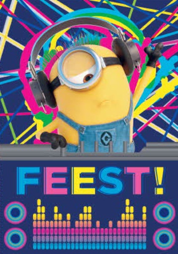[1436351] Uitnodigingen Boys Minions