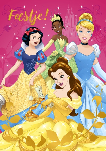 [1436352] Uitnodigingen GirlsDisney Princess