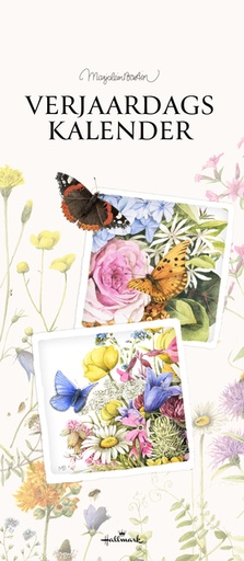 [1436355] Verjaardagskalender lang Marjolein Bastin 14x34cm
