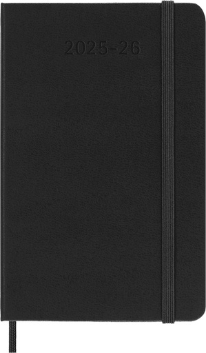 [1436239] Agenda 2025/2026 Moleskine 18M Planner Weekly 7dagen/1pagina pocket hc black