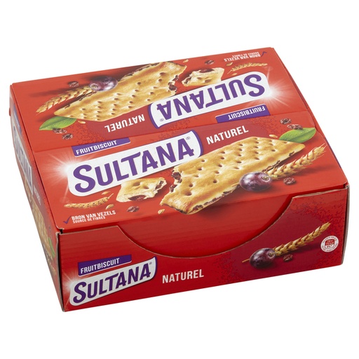 [1437155] Fruitbiscuit Sultana naturel 3-pack