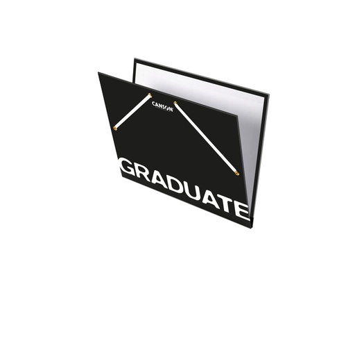 [1436592] Tekenmap Canson Graduate 320x450mm zwart