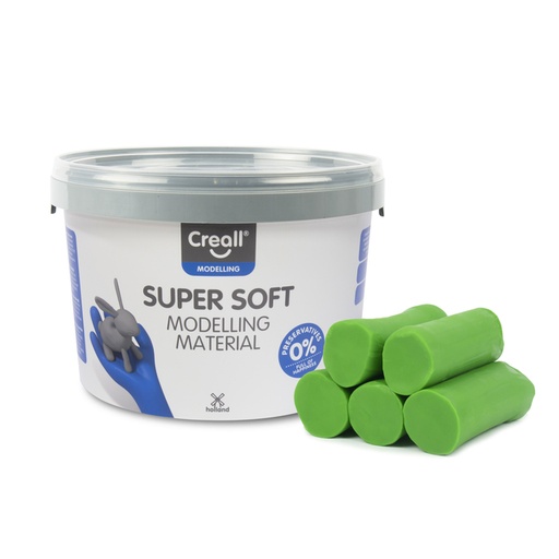 [1436636] Klei Creall supersoft groen 1750gram