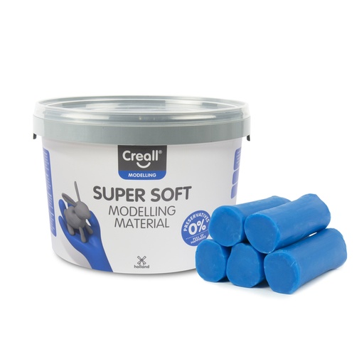 [1436643] Klei Creall supersoft blauw 1750gram
