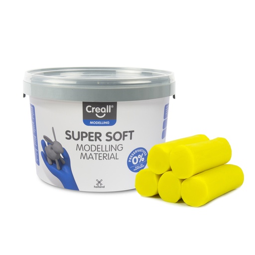 [1436646] Klei Creall supersoft geel 1750gram