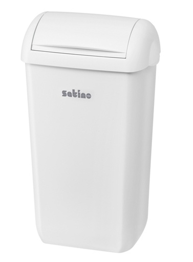 [1437445] Dameshygiënebak Satino 23 liter wit 332590