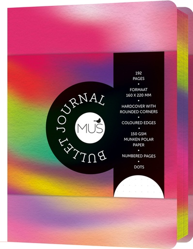 [1436668] Mijn Bullet Journal Chromatic dots 192 pagina's