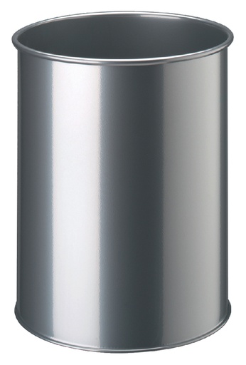[394305] Papierbak Durable 3301-23 15 liter rond zilver