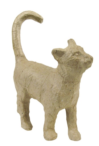 [1437166] Figuur Décopatch kat rechtopstaand 11x3.5x12cm