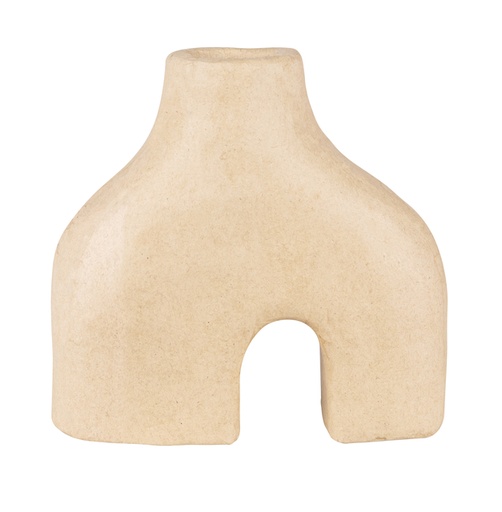 [1437172] Figuur Décopatch vaas dubbele voet 19x7x18cm