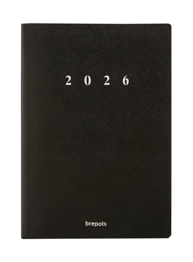 [1436025] Agenda 2027 Brepols Essential Urban 7dagen/2pagina's Urban zwart