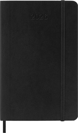 [1436232] Agenda 2026 Moleskine 12M Planner Weekly 7dagen/1pagina pocket sc black
