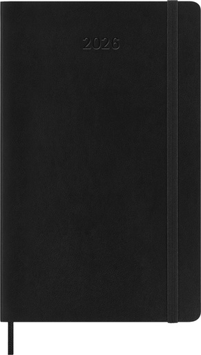 [1436241] Agenda 2026 Moleskine 12M Planner Weekly 7dagen/1pagina large sc black