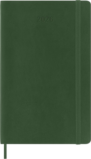 [1436248] Agenda 2026 Moleskine 12M Planner Weekly 7dagen/1pagina large sc myrtle green