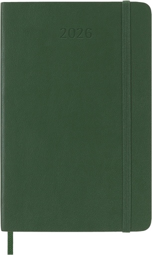 [1436249] Agenda 2026 Moleskine 12M Planner Weekly 7dagen/1pagina pocket sc myrtle green