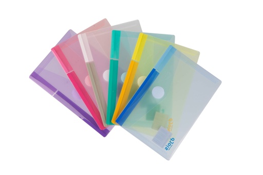 [1437960] Enveloptas Djois Color Collection A6 horizontaal assorti