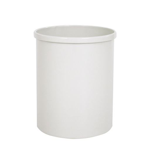 [394559] Papierbak Vepabins rond 15liter grijswit