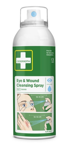 [1437982] Oog en wondreinigende Spray Cederroth 150ml