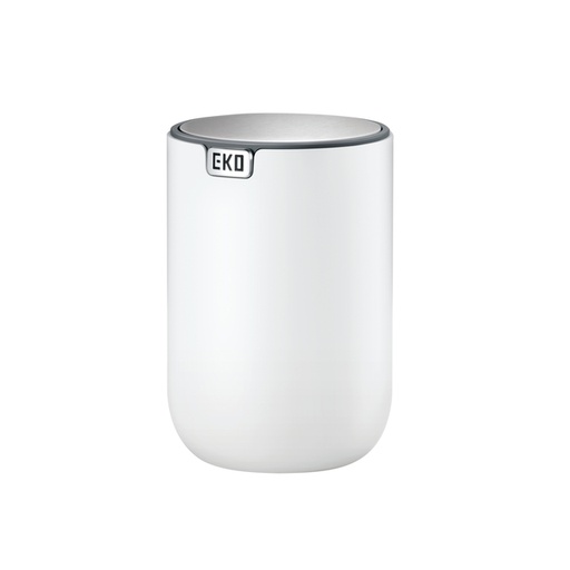 [1438180] Afvalbak EKO Fandy 2 tafelmodel met swingdeksel 1,5 liter wit