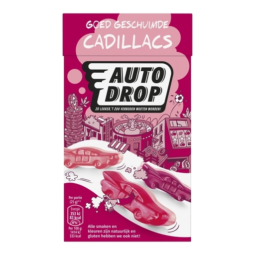 [1438063] Autodrop geschuimde Cadillacs pak 235gr