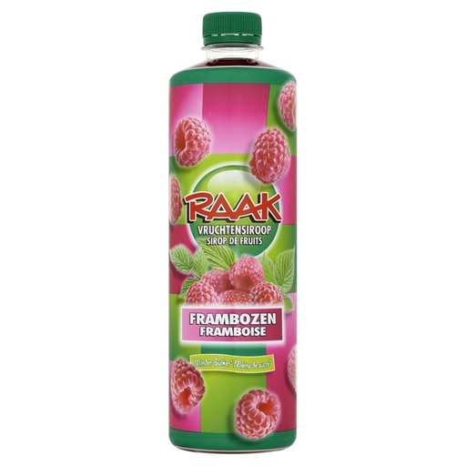 [1438187] Siroop RAAK framboos 750ml
