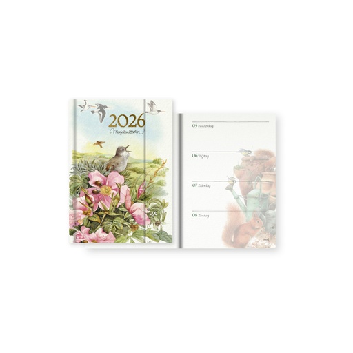 [1435749] Agenda 2026 Marjolein Bastin 7dagen/2pagina's magneetsluiting