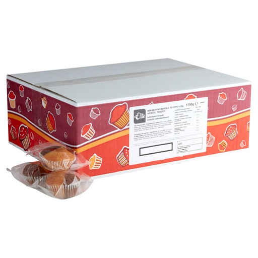 [1438462] Muffins Elite mini marble 70 stuks