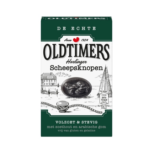 [1438437] Drop Oldtimers scheepsknopen doos 235gr