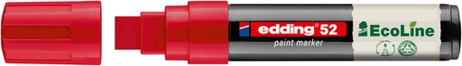 [1438379] Paintmarker edding 52 EcoLine op waterbasis 4-15mm rood