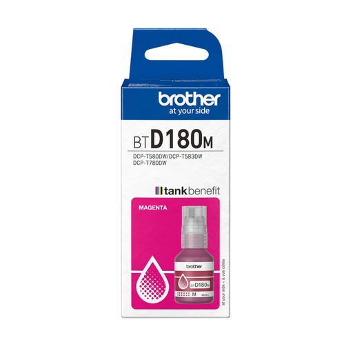 [1438758] Navulinkt Brother BT-D180M rood