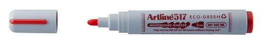 [1438853] Whiteboardmarker Artline 517 Dry Safe Eco rond medium rood