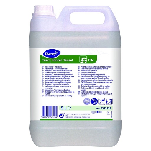[1439000] Vloerreiniger Taski Jontec Tensol onderhoud F3c 5 Liter