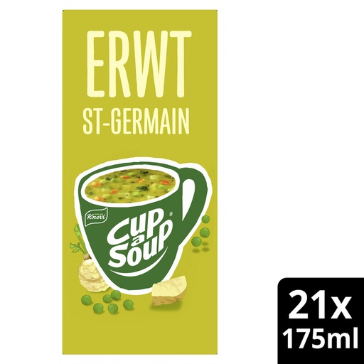 [1438528] Cup-a-Soup Knorr erwtensoep 21x175ml