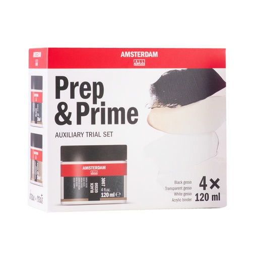 [1438918] Mediumset Amsterdam Mini Prep & Prime set à 4 stuks 120ml