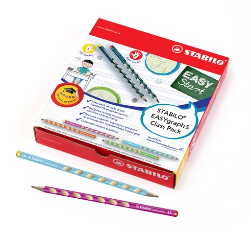 [1439318] Potlood STABILO Easygraph grafiet 325 HB classpack à 48 stuks