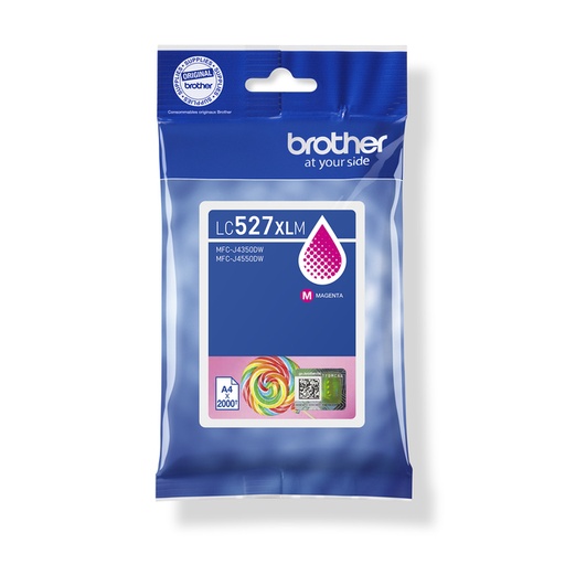 [1438449] Inktcartridge Brother LC-527XLM rood