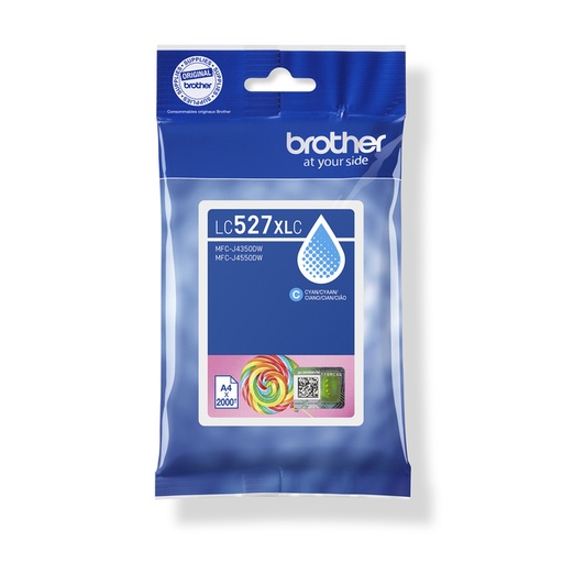 [1438450] Inktcartridge Brother LC-527XLC blauw