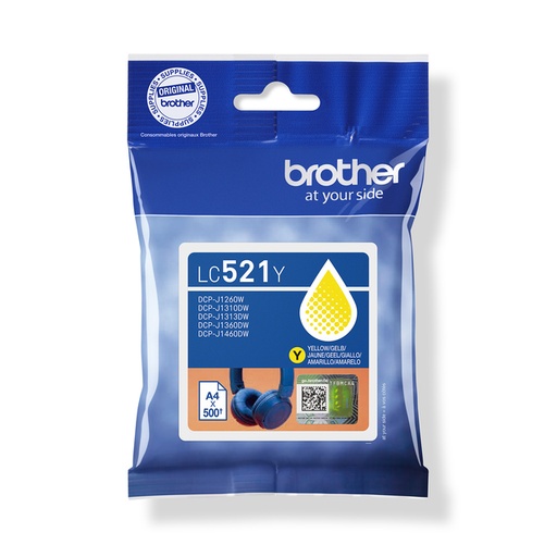[1438452] Inktcartridge Brother LC-527Y geel