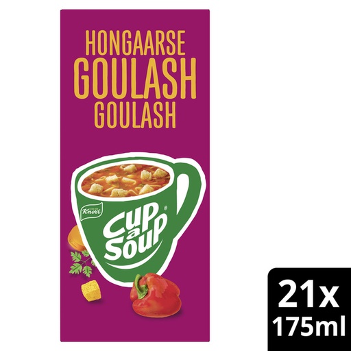 [1438531] Cup-a-Soup Knorr Hongaarse goulash 21x175ml