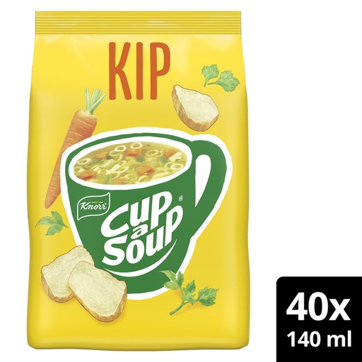 [1438544] Cup-a-Soup Knorr machinezak kip 140ml