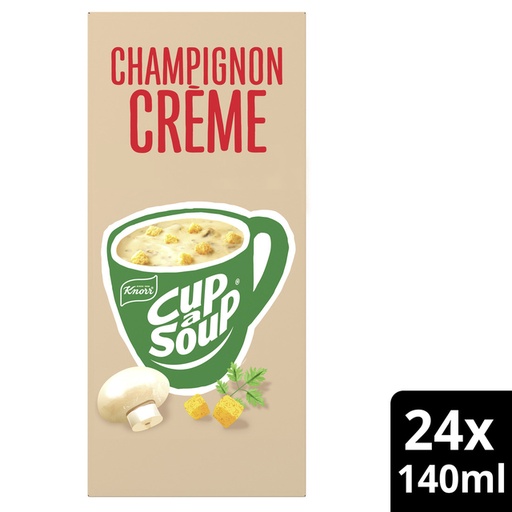 [1438550] Cup-a-Soup Knorr champignon crème 24x140ml