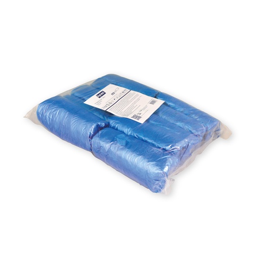 [1466504] Mouwovertrek Hynex PE blauw 100 stuks