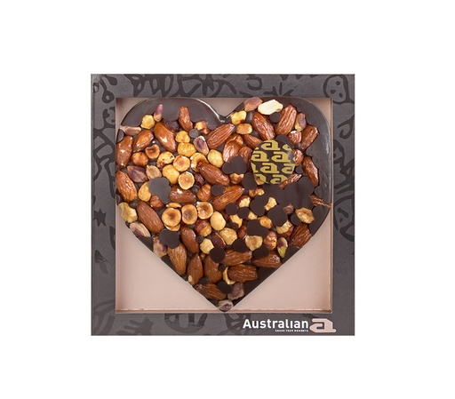 [1467466] Chocolade Australian hart puur/noten