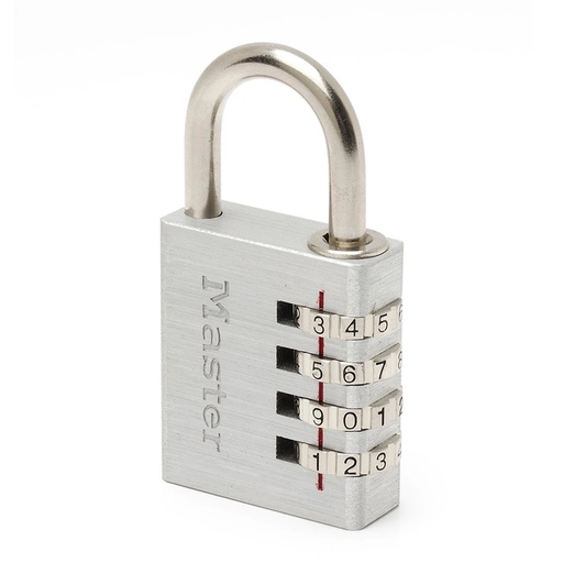 [1467683] Hangslot MasterLock combinatieslot aluminium 40mm
