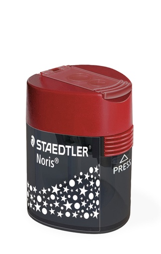 [1467723] Puntenslijper Staedtler Noris 2gaats grijs/rood