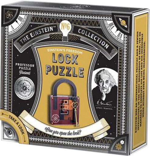 [1430181] Breinpuzzel Einstein Lock Puzzle