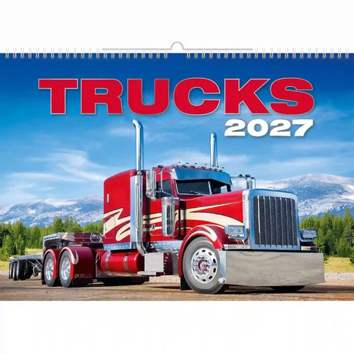 [1467384] Kalender 2027 Helma 365 31.5x45cm de ultieme vrachtwagen