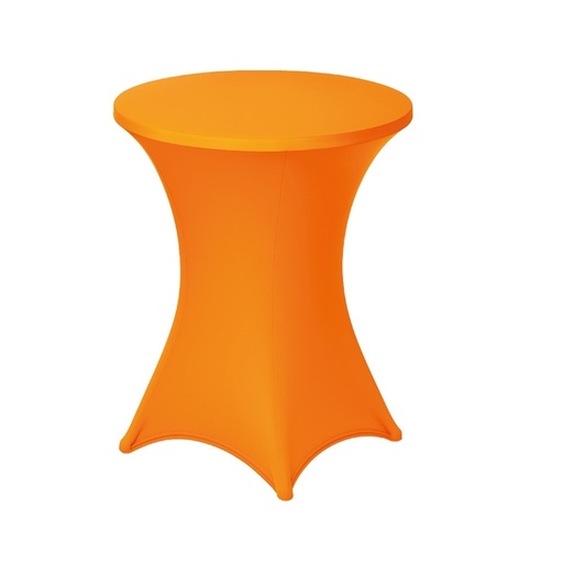 [1468049] Tafelrok BRASQ voor statafel 80cm oranje