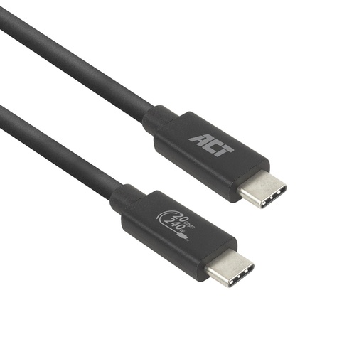 [1468038] Kabel ACT USB-C 4.0 20Gbps Thunderbolt 3 2m