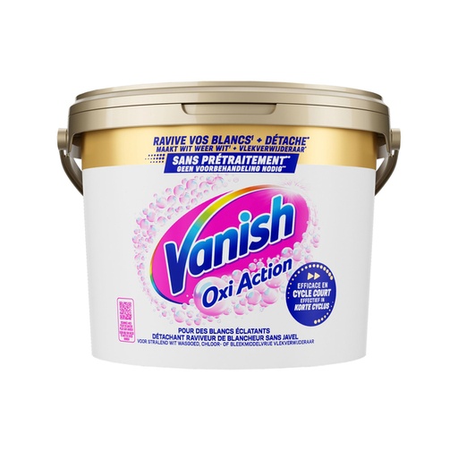 [1467566] Wasbooster Vanish Oxi Action Whitening poeder 2700g